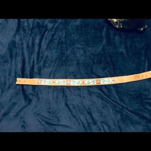 Floral belt